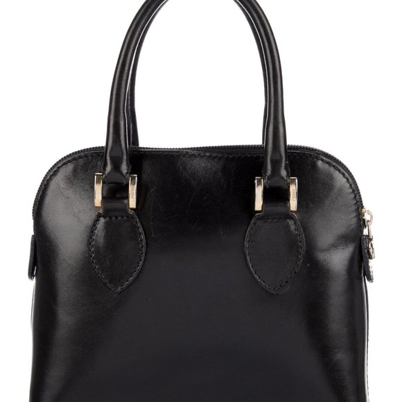 🎉HP🎉FENDI Vintage Leather Janus Mini Dome Bag - Picture 5 of 14